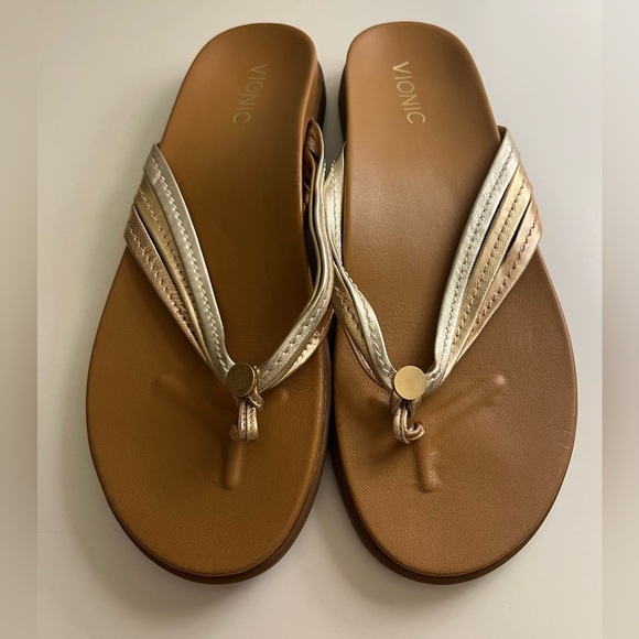 Vionic Catalina Sandals in Mix Metallic - Picture 7 of 15